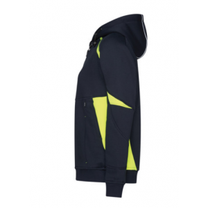 SANTOS WOMEN - SWEATSHIRT FULL ZIP A CAPUCHE LOGIX