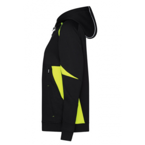 SANTOS WOMEN - SWEATSHIRT FULL ZIP A CAPUCHE LOGIX
