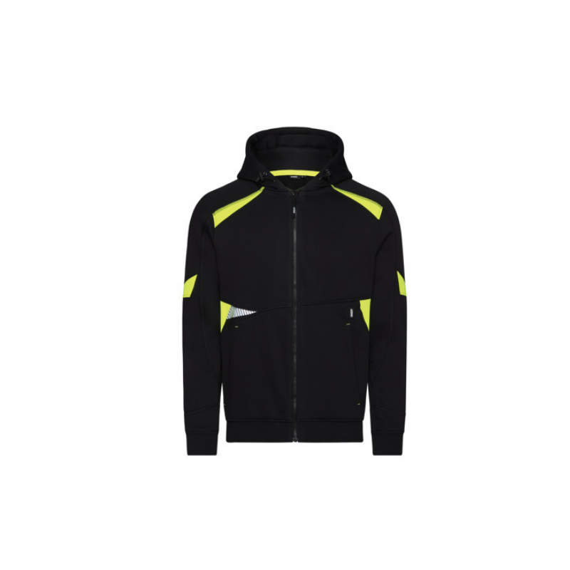 SANTOS - SWEATSHIRT FULL ZIP A CAPUCHE LOGIX