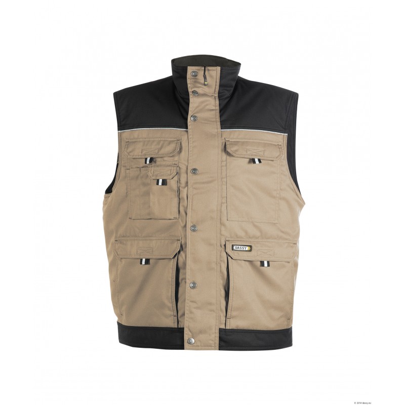 HULST - GILET DE TRAVAIL HIVER BICOLORE