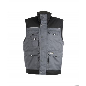 HULST - GILET DE TRAVAIL HIVER BICOLORE