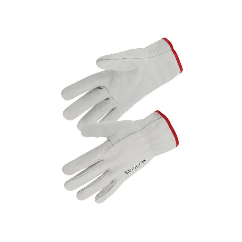 56GN - GANTS FLEUR BOVIN NATUREL