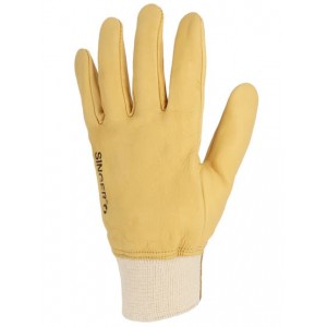 50GHBBC - GANTS FLEUR DE BOVIN HYDROFUGE + PROTEGE ARTERE