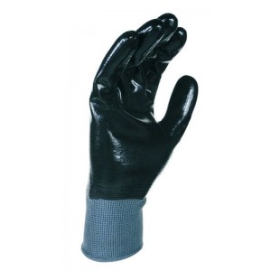 NYM157NB - GANTS NYLON TOUT ENDUIT NITRILE, JAUGE 15