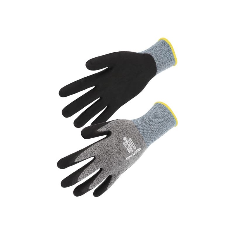 NYMFIT03 - GANTS NYLON PAUME ENDUIT NFT SANS PICOTS