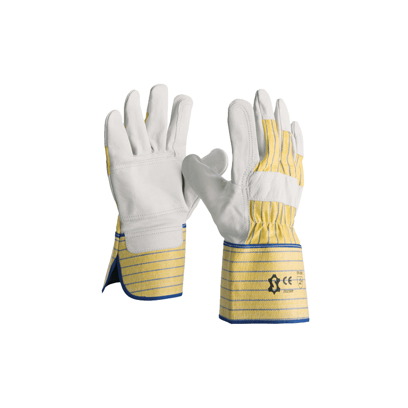 2025RF - GANTS DOCKER FLEUR DE BOVIN DOUBLE RENFORCE