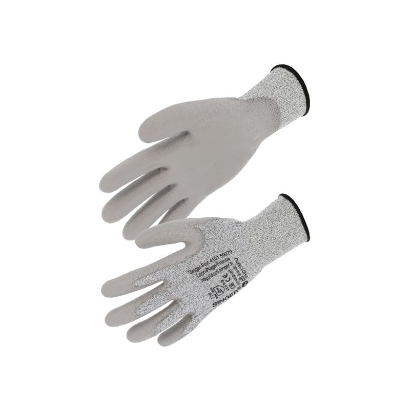 PHD135PU - GANTS ANTI COUPURE NIVEAU D. PAUME ENDUITE
