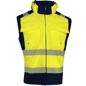 VILMIO / VILMIA - VESTE HV SOFTSHELL 2X1 MANCHES AMOVIBLE