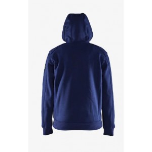 4933 - SWEAT ZIPPE A CAPUCHE DOUBLURE THERMIQUE