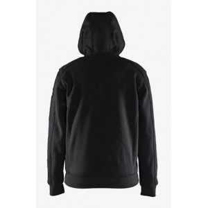 4933 - SWEAT ZIPPE A CAPUCHE DOUBLURE THERMIQUE