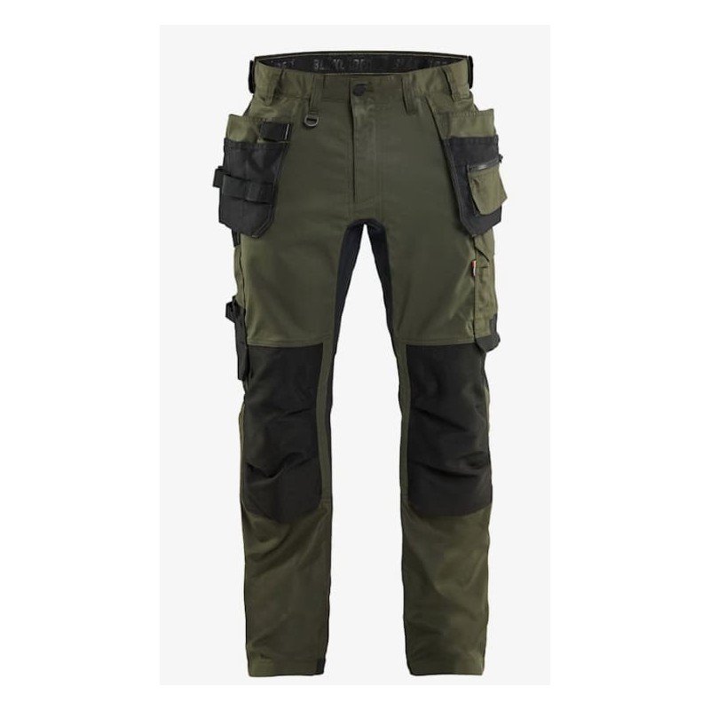 1750 - PANTALON STRETCH 2D AVEC POCHES FLOTTANTES - EJ PLUS