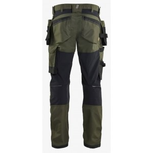 1750 - PANTALON STRETCH 2D AVEC POCHES FLOTTANTES - EJ PLUS