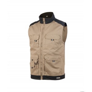 FARO - GILET ETE BICOLORE