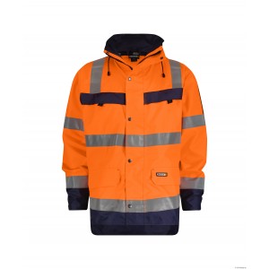 ATLANTIS - PARKA IMPERMEABLE HAUTE VISIBILITE