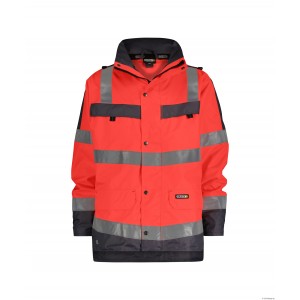 ATLANTIS - PARKA IMPERMEABLE HAUTE VISIBILITE