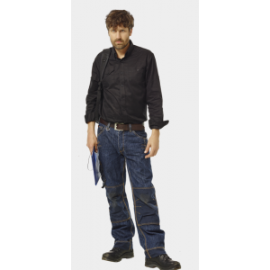 KRONOS - JEANS DE TRAVAIL AVEC POCHES GENOUX RENFORCEES
