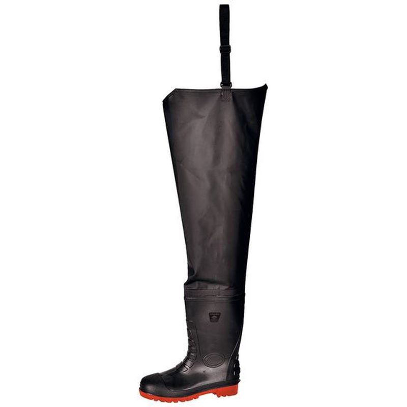 FW71 -  BOTTES CUISSARDES DE SECURITE PVC/NITRILE S5