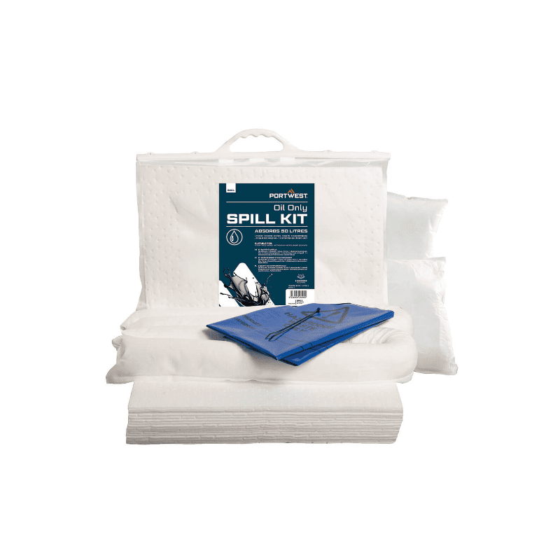 SM61 - KIT ABSORBANT 50 LITRES POUR HYDROCARBURES