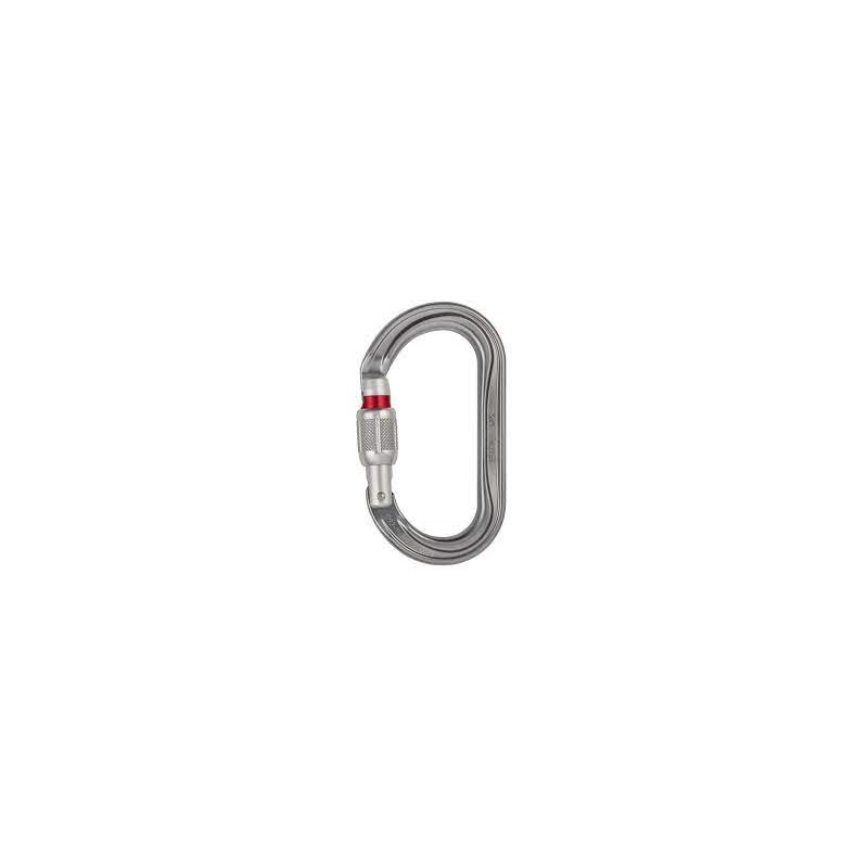 OK - MOUSQUETON OVALE SCREW-LOCK OUVERTURE 22MM