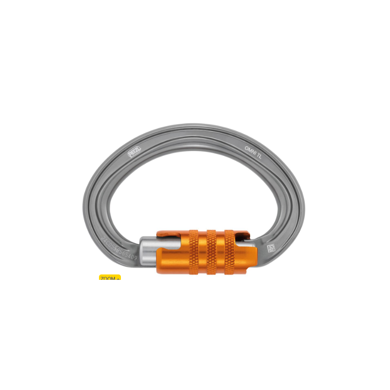 OMNI - MOUSQUETON DEMI-ROND MULTIDIRECTIONNEL SCREW-LOCK