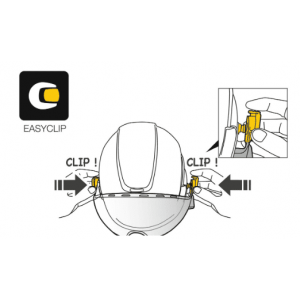 VIZEN MESH - VISIERE GRILLAGEE AVEC SYSTEME EASYCLIP
