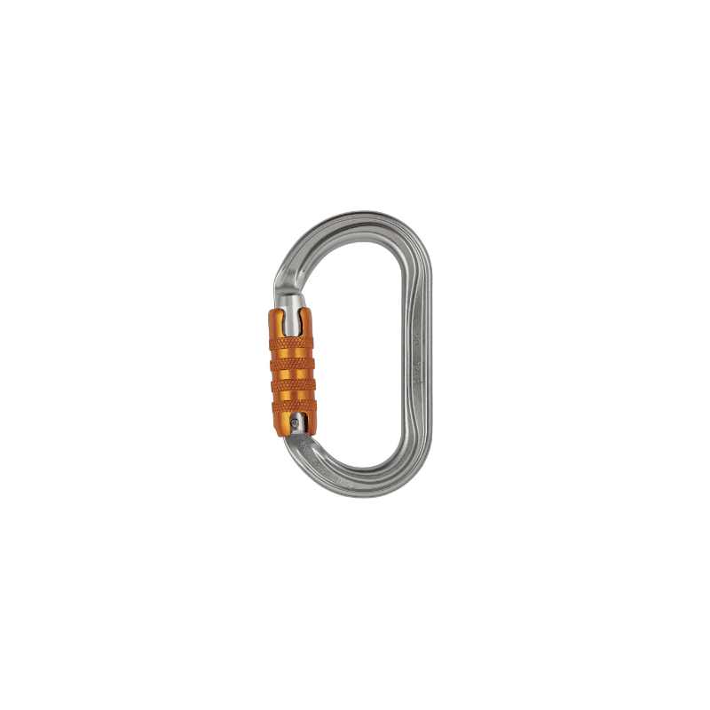 OK - MOUSQUETON OVAL LEGER VERROUILLAGE TRIACT-LOCK