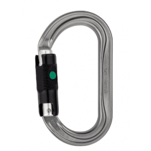 OK - MOUSQUETON OVAL LEGER VERROUILLAGE TRIACT-LOCK